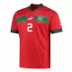 Men's HAKIMI #2 Morocco  Home Soccer Jersey Shirt 2022 - BuyJerseyshop