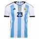 Men's E. MARTINEZ #23 Argentina Home Soccer Jersey Shirt 2022 - BuyJerseyshop