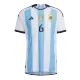 PEZZELLA #6 Argentina Three Stars Home Player Version Jersey World Cup 2022 Men - BuyJerseyshop