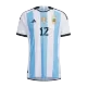 RULLI #12 Argentina Three Stars Home Player Version Jersey World Cup 2022 Men - BuyJerseyshop