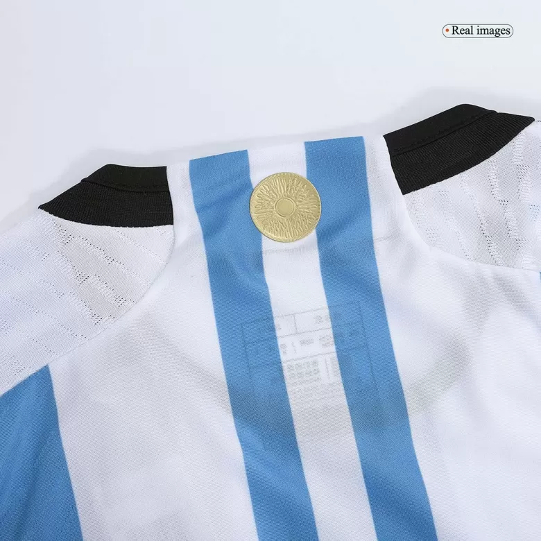MESSI #10 Argentina Three Stars Home Player Version Jersey 2022 Men - BuyJerseyshop