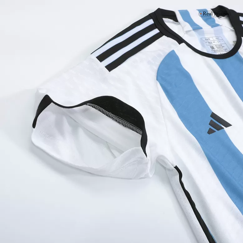 MESSI #10 Argentina Three Stars Home Player Version Jersey 2022 Men - BuyJerseyshop