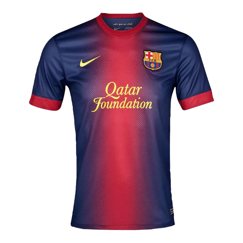 Barcelona Retro Jerseys 2012/13 Home Soccer Jersey For Men - BuyJerseyshop