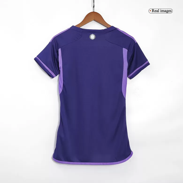 Women's MESSI #10 Argentina Away Soccer Jersey Shirt 2022 - BuyJerseyshop