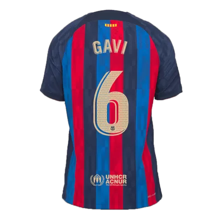 GAVI #6 Barcelona Home Player Version Jersey 2022/23 Men - BuyJerseyshop