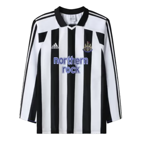Newcastle Retro Jerseys 2003/04 Home Long Sleeve Soccer Jersey For Men - BuyJerseyshop
