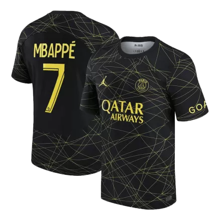Men's MBAPPÉ #7 PSG Fourth Away Soccer Jersey Shirt 2022/23 - BuyJerseyshop