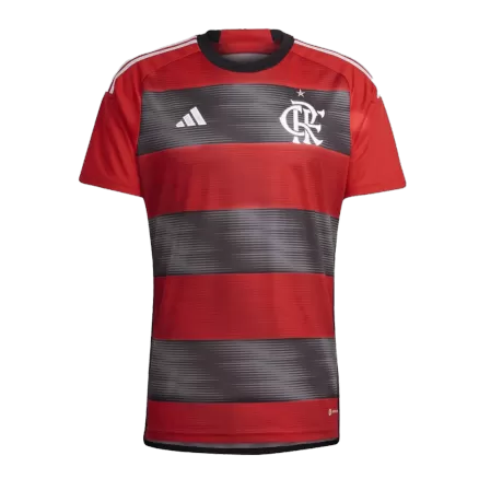 Men's CR Flamengo Home Soccer Jersey Shirt 2023/24 - BuyJerseyshop