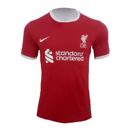 Men's Liverpool Home Soccer Jersey Shirt 2023/24-Free - BuyJerseyshop