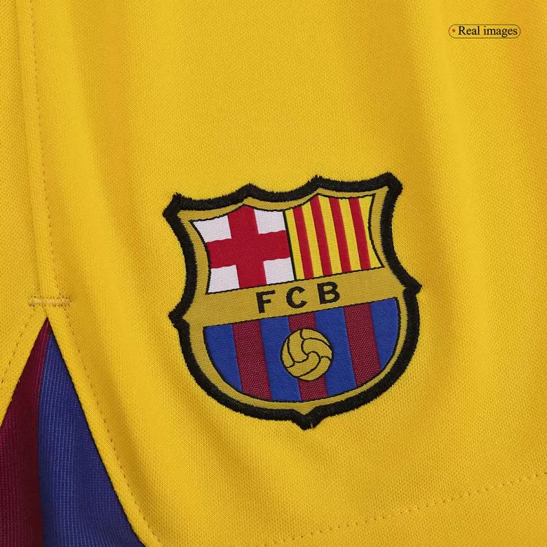 Men's Barcelona Soccer Shorts Fourth Away 2023/24 - BuyJerseyshop