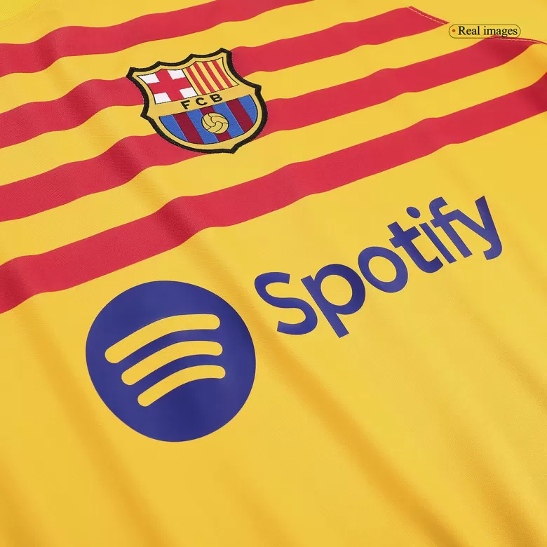 Men's Barcelona Fourth Away Soccer Jersey Shirt 2022/23 - BuyJerseyshop