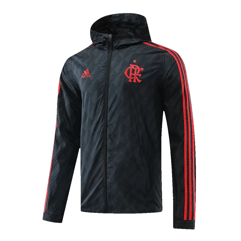 Men's CR Flamengo Windbreaker Hoodie Jacket 2022/23 - BuyJerseyshop