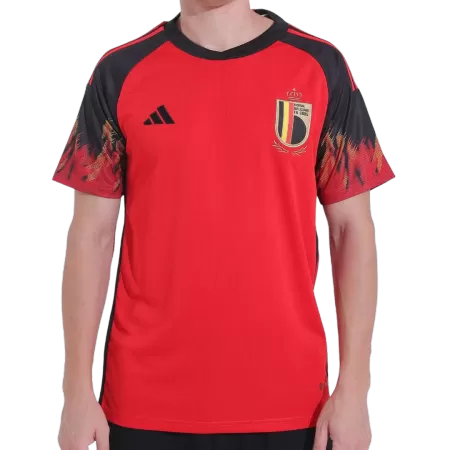 Men's Belgium Home Soccer Jersey Shirt 2022 - BuyJerseyshop