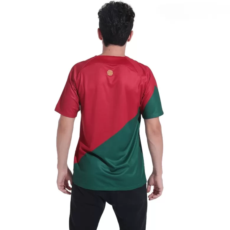 Men's Portugal Home Soccer Jersey Shirt 2022 - BuyJerseyshop