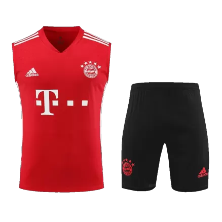 Men's Bayern Munich Soccer Training Sleeveless Kit 2023/24 - BuyJerseyshop