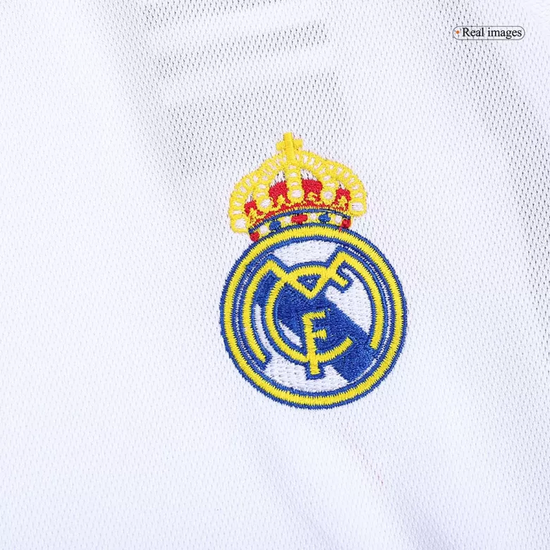 Kids Real Madrid Home Soccer Jersey Whole Kit (Jersey+Shorts+Socks) 2023/24 - BuyJerseyshop