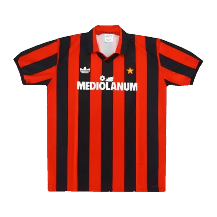 AC Milan Retro Jerseys 1990/91 Home Soccer Jersey For Men - BuyJerseyshop