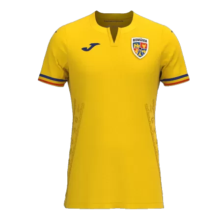 Men's Romania Home Soccer Jersey Shirt 2023 - BuyJerseyshop