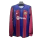 Men's Barcelona Home Long Sleeves Soccer Jersey Shirt 2023/24 - BuyJerseyshop