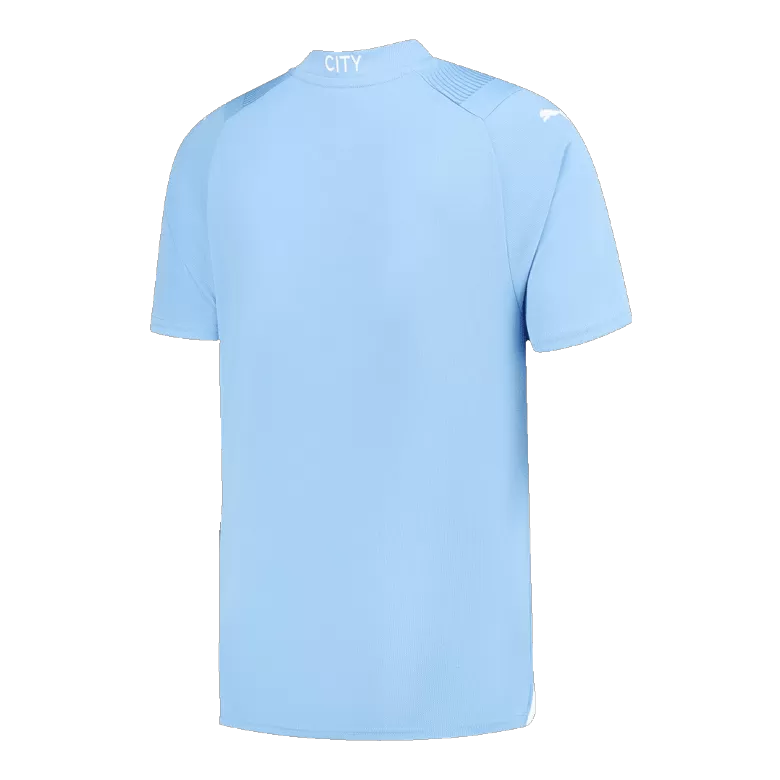 Men's Manchester City Home Soccer Uniform 2023/24 - BuyJerseyshop