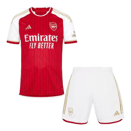 Kids Arsenal Home Soccer Jersey Kit (Jersey+Shorts) 2023/24 - BuyJerseyshop