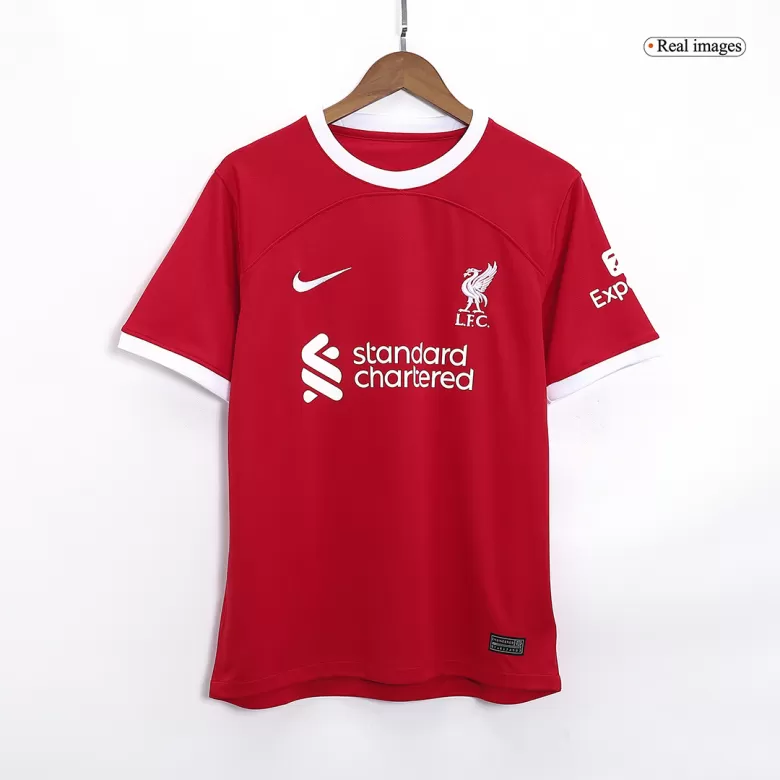 Men's Liverpool Home Soccer Jersey Kit (Jersey+Shorts) 2023/24 - BuyJerseyshop