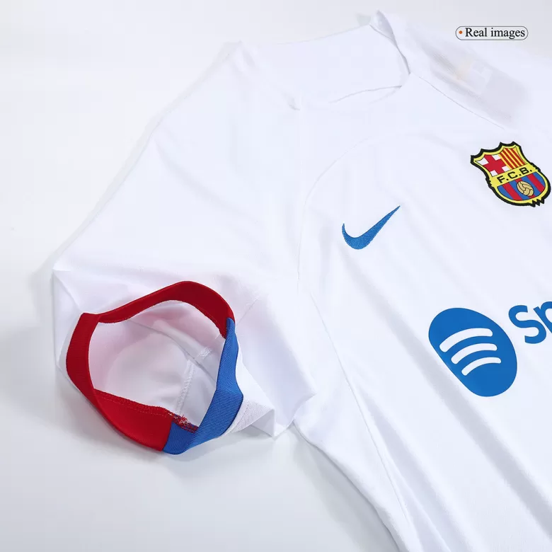 Men's GAVI #6 Barcelona Away Soccer Jersey Shirt 2023/24 - BuyJerseyshop