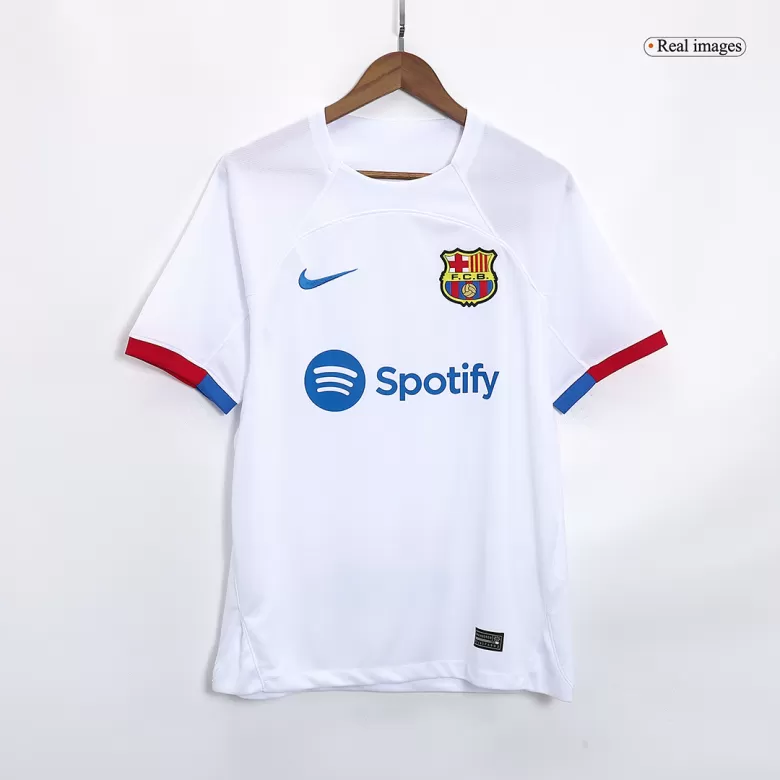 Men's LEWANDOWSKI #9 Barcelona Away Soccer Jersey Shirt 2023/24 - BuyJerseyshop