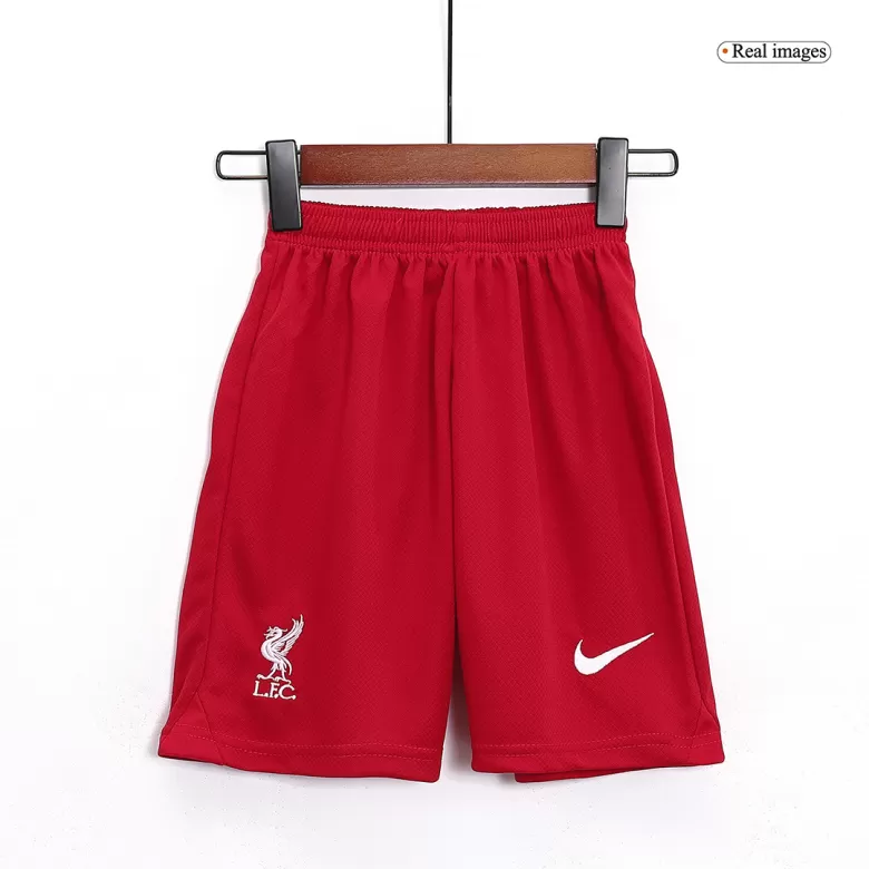 Kids Liverpool Home Soccer Jersey Kit (Jersey+Shorts) 2023/24 - BuyJerseyshop