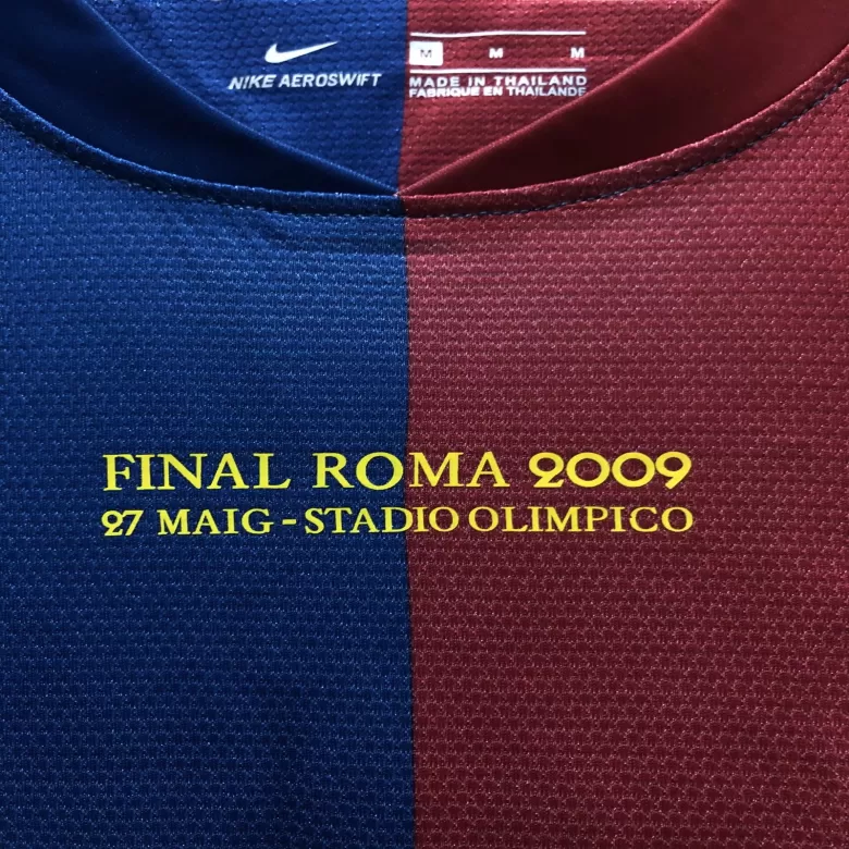 MESSI #10 Barcelona Retro Jerseys 2008/09 Home Long Sleeve Soccer Jersey For Men - BuyJerseyshop