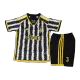 Kids Juventus Home Soccer Jersey Whole Kit (Jersey+Shorts+Socks) 2023/24 - BuyJerseyshop