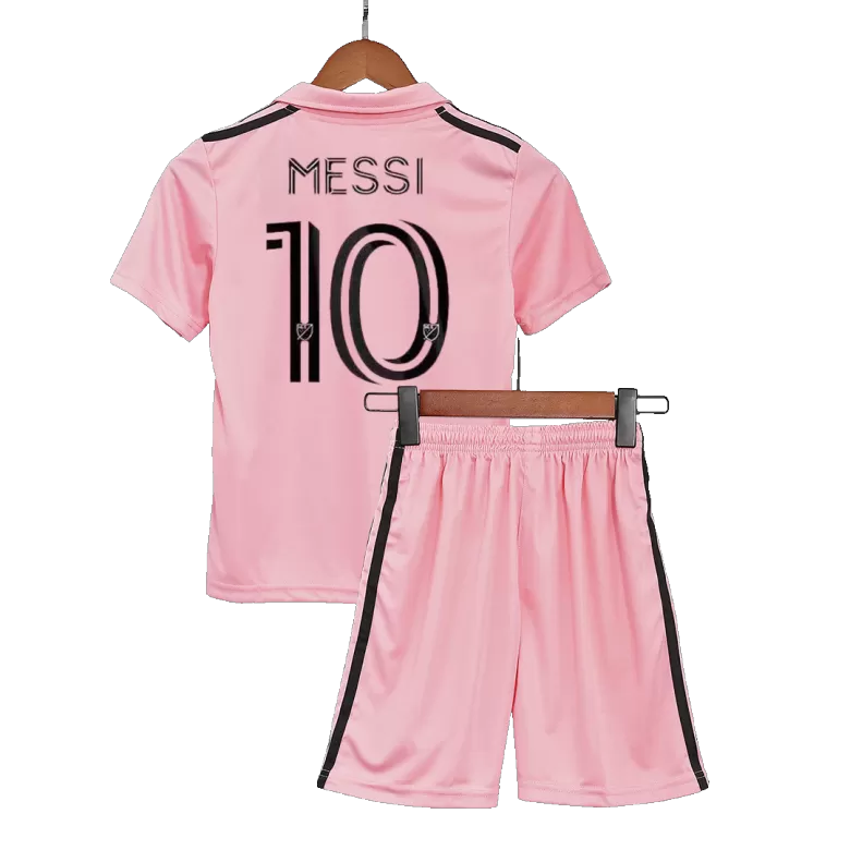 Kids MESSI #10 Inter Miami CF Home Soccer Jersey Kit (Jersey+Shorts) 2023 - BuyJerseyshop
