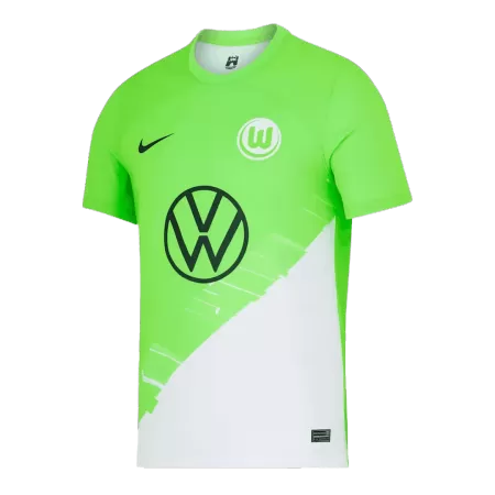 Men's Wolfsburg Home Soccer Jersey Shirt 2023/24 - BuyJerseyshop