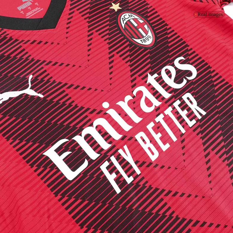 Men's AC Milan Home Soccer Jersey Shirt 2023/24 - BuyJerseyshop