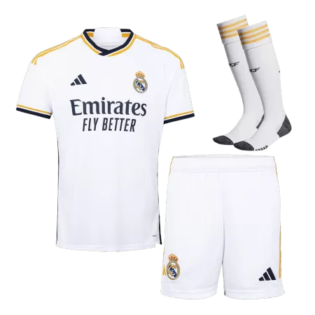 Men's Real Madrid Home Soccer  Whole Kit 2023/24 - BuyJerseyshop