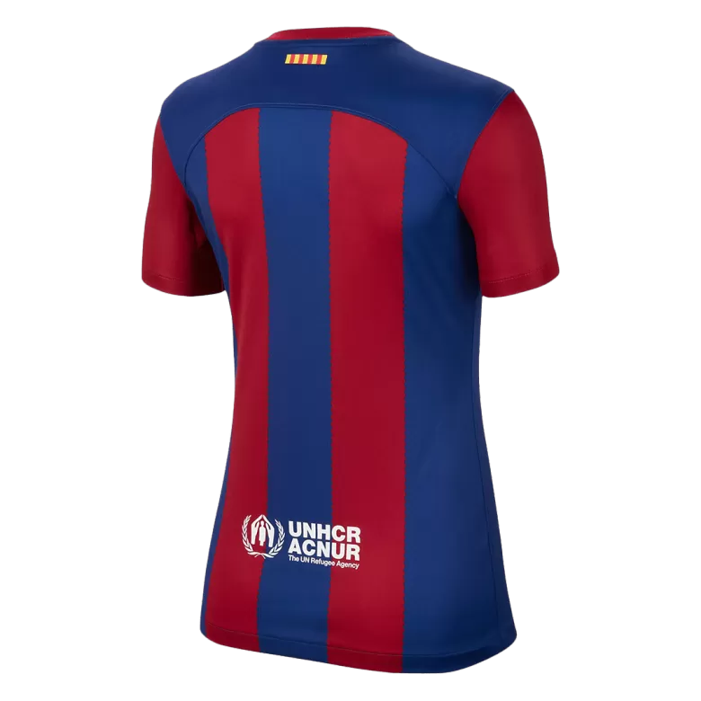 Women's Barcelona Home Soccer Jersey Shirt 2023/24 - BuyJerseyshop