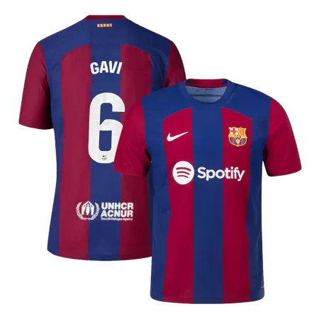 GAVI #6 Barcelona Home Player Version Jersey 2023/24 Men - BuyJerseyshop