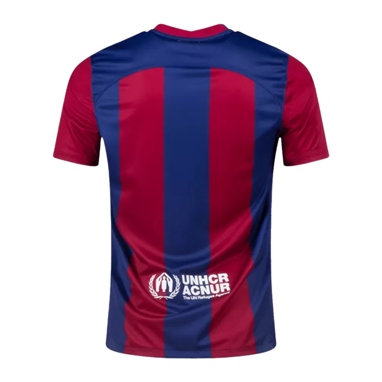 Men's GAVI #6 Barcelona Home Soccer Jersey Shirt 2023/24 - BuyJerseyshop