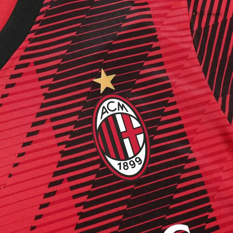 PULISIC #11 AC Milan Home Player Version Jersey 2023/24 Men - BuyJerseyshop