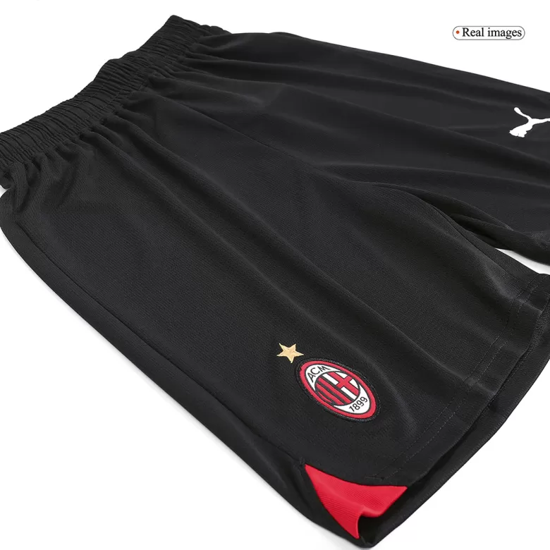 Men's AC Milan Soccer Shorts Home 2023/24 - BuyJerseyshop