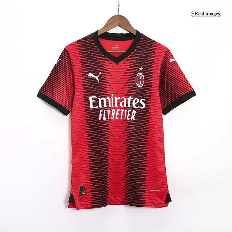 PULISIC #11 AC Milan Home Player Version Jersey 2023/24 Men - BuyJerseyshop