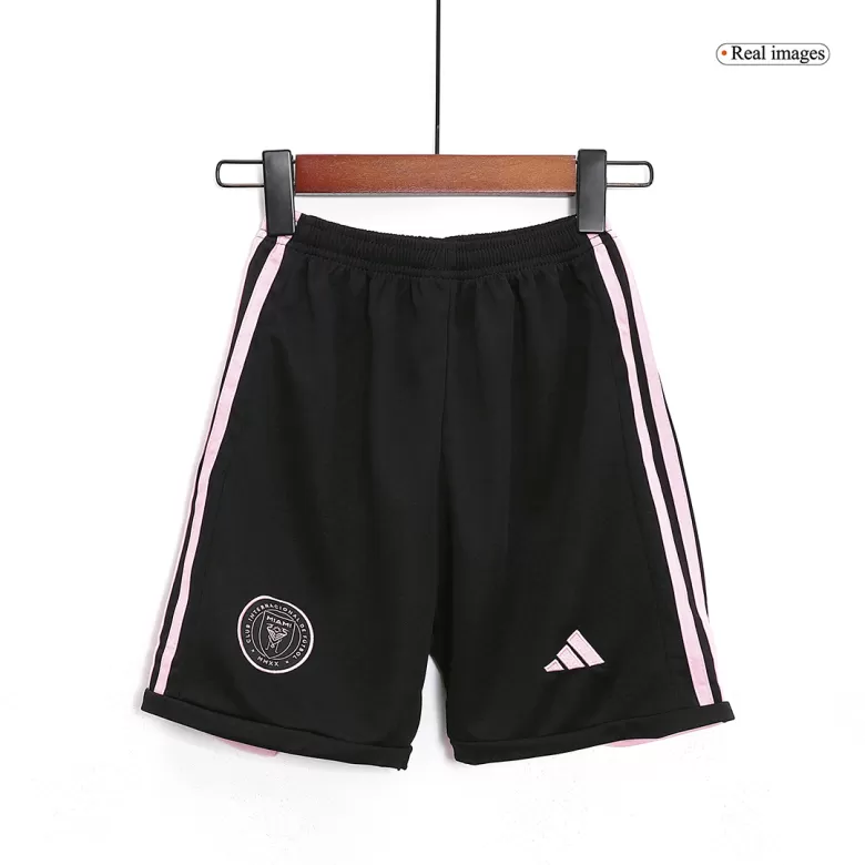 Kids Inter Miami CF Away Soccer Jersey Kit (Jersey+Shorts) 2023/24 - BuyJerseyshop