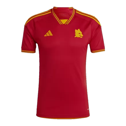 Men's Roma Home Soccer Jersey Shirt 2023/24 - BuyJerseyshop