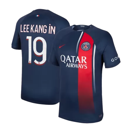 Men's LEE KANG IN #19 PSG Home Soccer Jersey Shirt 2023/24 - BuyJerseyshop