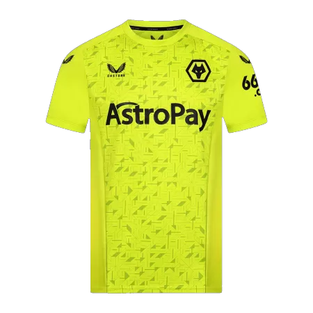 Men's Wolverhampton Wanderers Goalkeeper Soccer Jersey Shirt 2023/24 - BuyJerseyshop