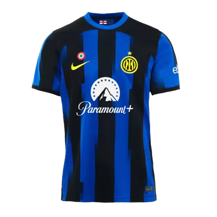 Men's Inter Milan Home Soccer Jersey Shirt 2023/24-Free - BuyJerseyshop