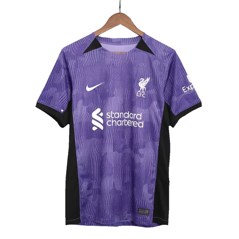 Men's M.SALAH #11 Liverpool Third Away Soccer Jersey Shirt 2023/24 - BuyJerseyshop