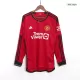 Men's Manchester United Home Long Sleeves Soccer Jersey Shirt 2023/24 - BuyJerseyshop