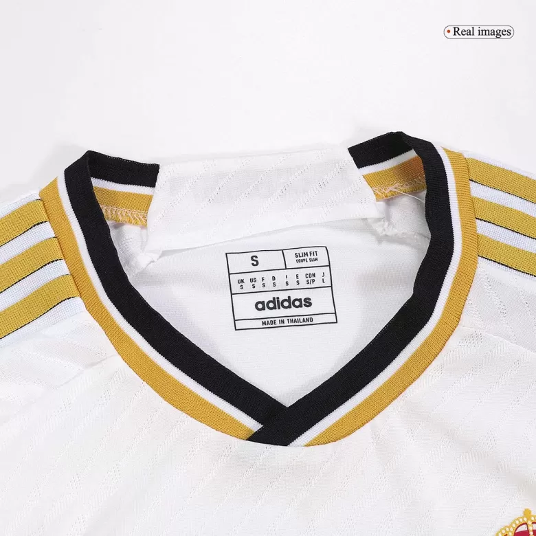 Men's Real Madrid Home Long Sleeves Soccer Jersey Shirt 2023/24 - BuyJerseyshop
