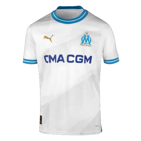 Men's Marseille Home Soccer Jersey Shirt 2023/24 - BuyJerseyshop